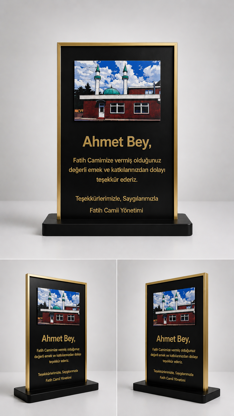 Plaket/Geschenkpaket