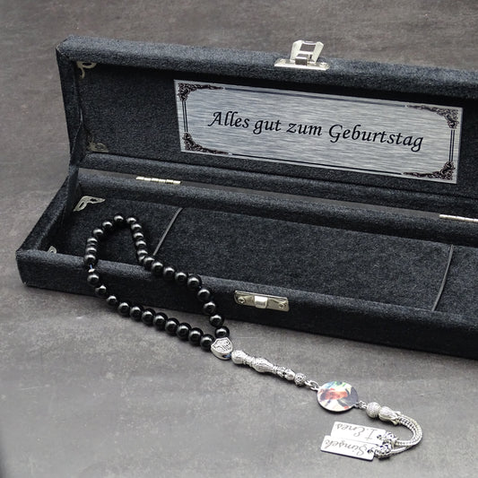 Foto Tesbih aus Naturstein Mit Wunschname