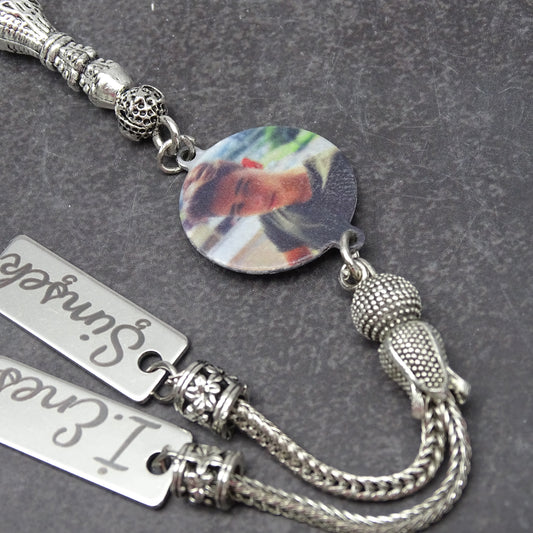 Foto Tesbih aus Naturstein Mit Wunschname