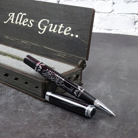 özel gravürlü tükenmez kalem seti
