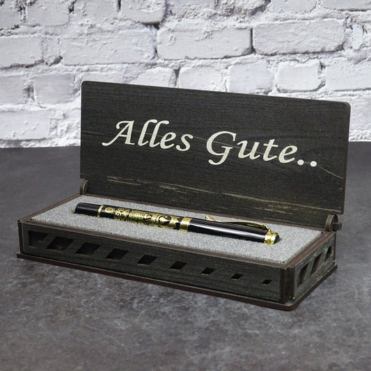 Özel gravürlü tükenmez kalem seti