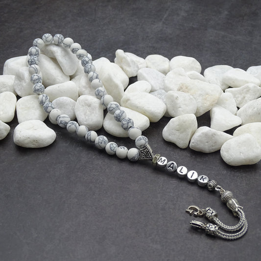 Kutulu Doğal Taş İsim Tesbihi