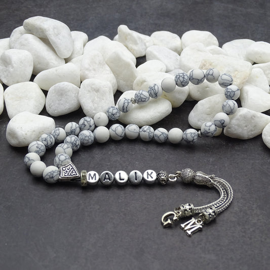 Naturstein Tesbih Mit Wunschname