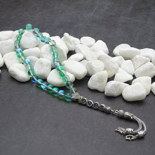 Kutulu Doğal Taş İsim Tesbihi