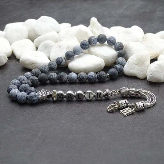 Naturstein Tesbih Mit Wunschname