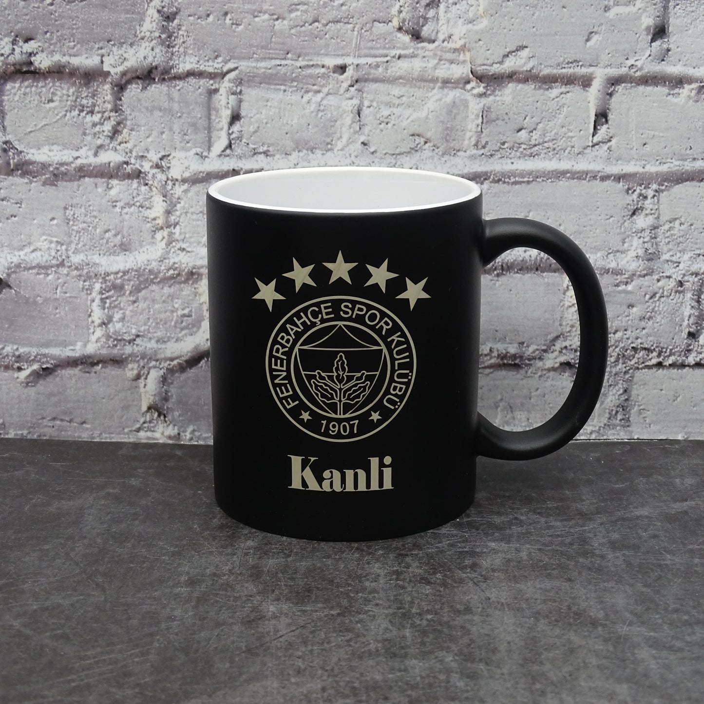 Personalisierte Keramik Tasse mit Wunschname