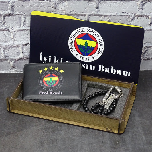 Tesbih Set Persönlich für Männer mit Geldbörse