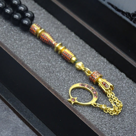 Tesbih aus Naturstein mit Box