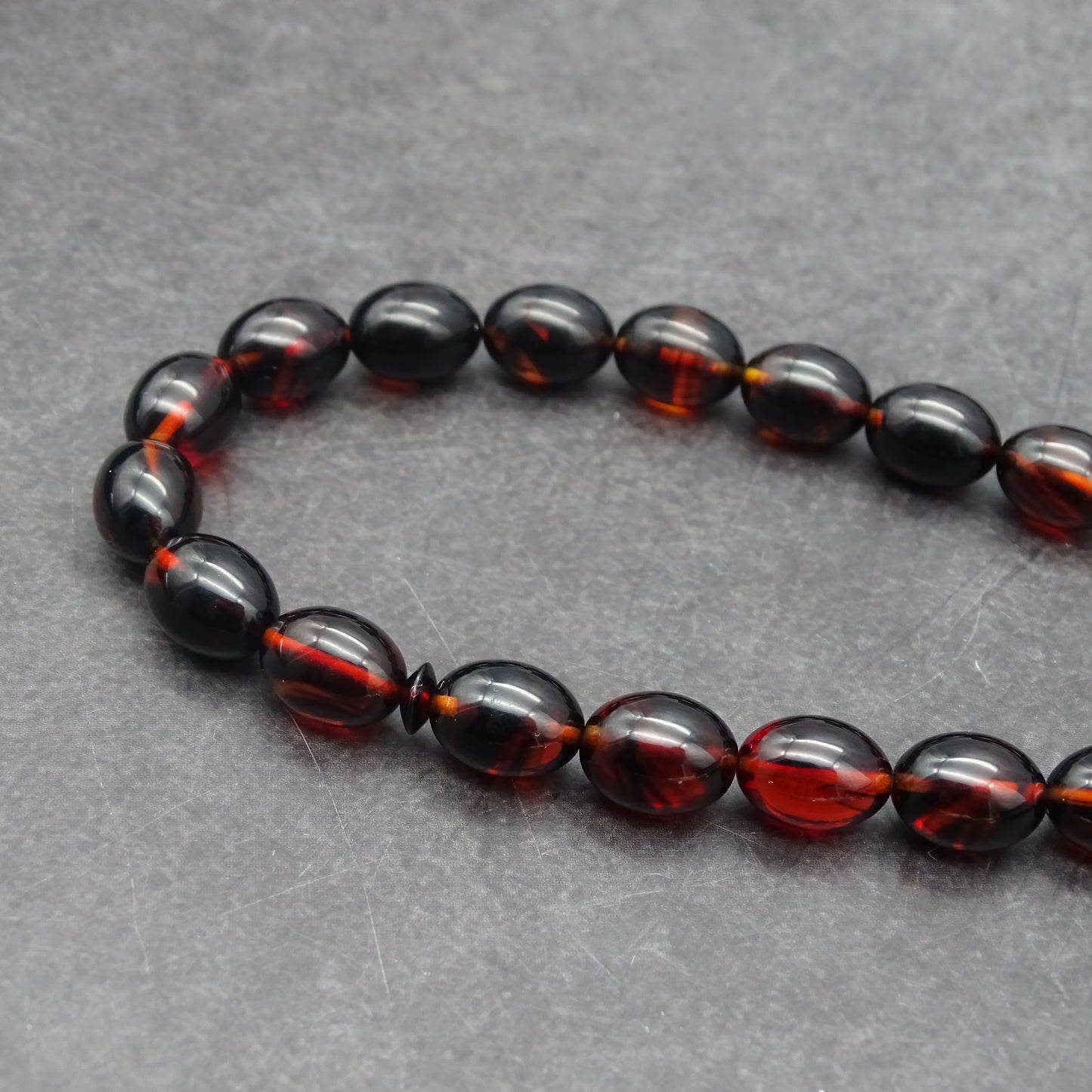 Kehribar Tesbih / Sikma Tesbih Kutulu İsim Yazılı