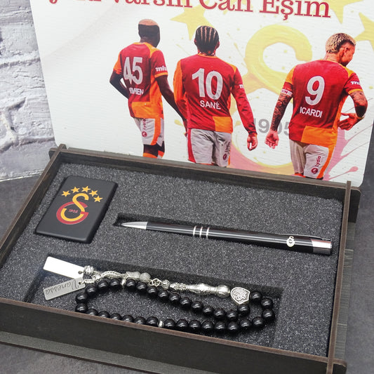 Tesbih Geschenkset für Männer Galatasaray