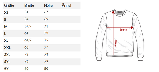 Sweatshirt Weiss KURT