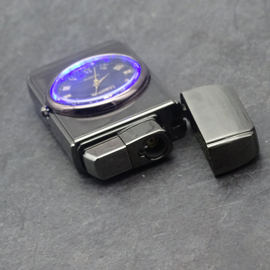 Uhren Feuerzeug mit Wunschname