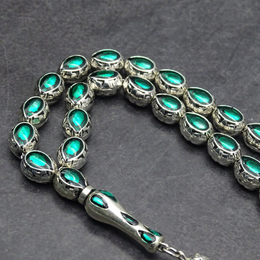 Personalisierte Gebetskette (Tesbih) – Zamak-Guss