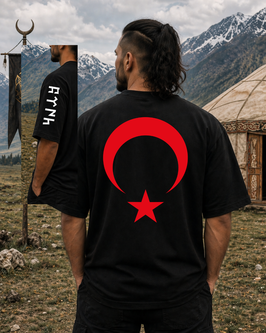 Oversized T-Shirt - AY YILDIZ TÜRK