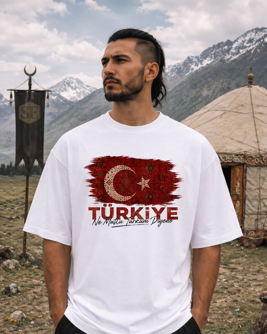 Oversized T-Shirt -TÜRKIYE