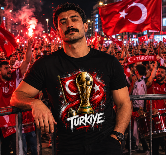 Dünya Kupasi Türkiye Özel T-Shirts