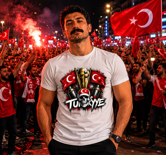 Dünya Kupasi Türkiye Özel T-Shirts