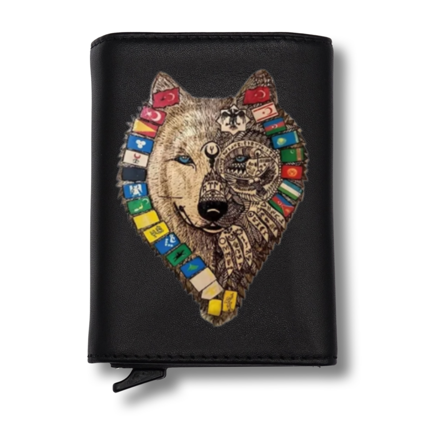 Echt Leder Geldbörse Kartenhalter (BOZKURT)