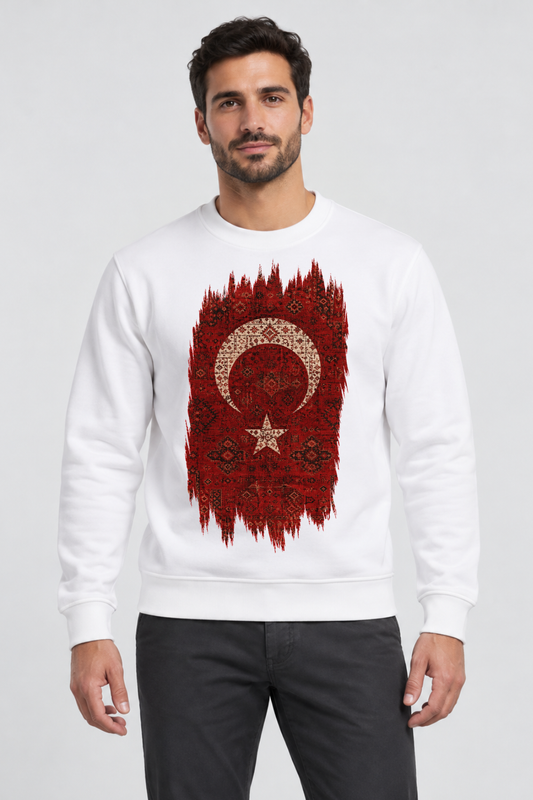 Sweatshirt Weiss AY YILDIZ