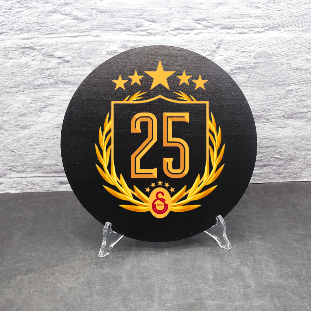 Deko Platte GALATASARAY 5 YILDIZ