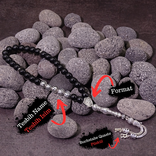 Naturstein Tesbih Mit Wunschname