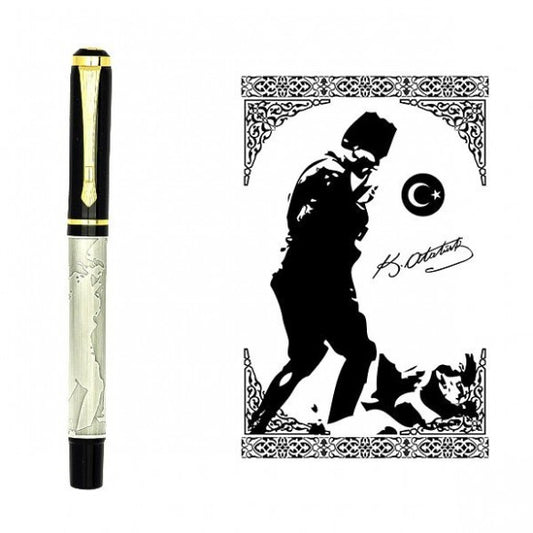 Özel gravürlü tükenmez kalem seti