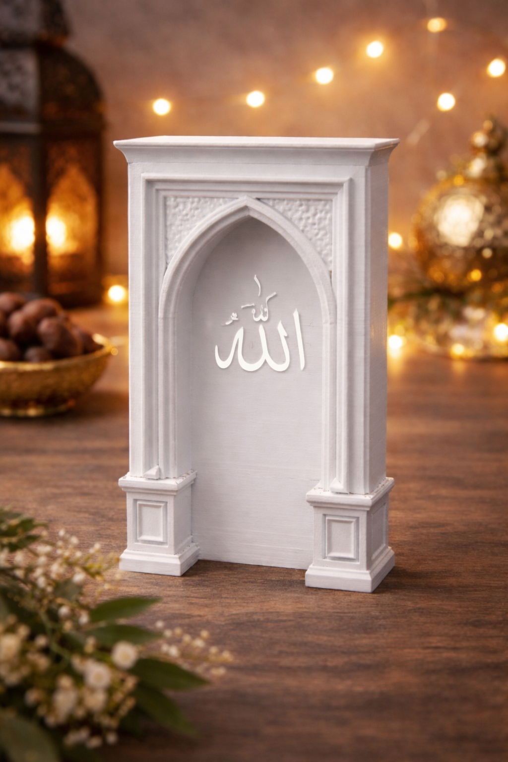 Mihrab Deko – Weiß