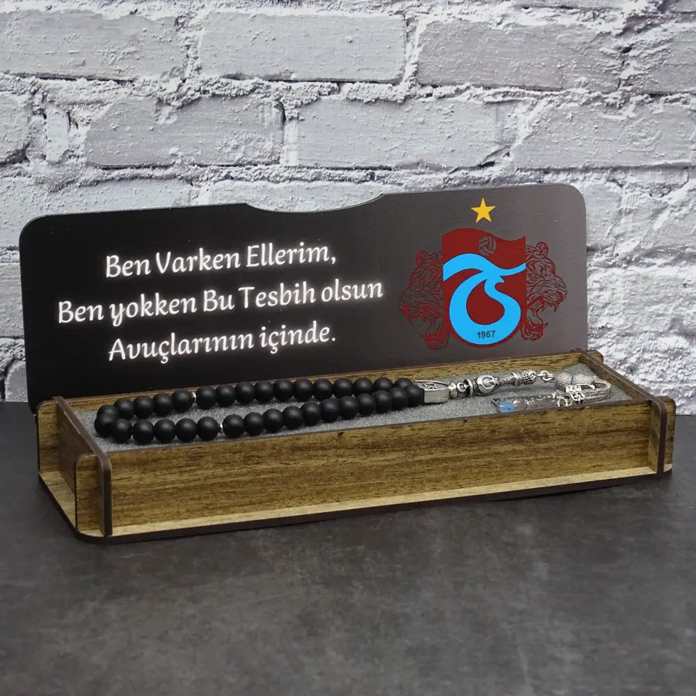 Personalisierte Tesbih Mit Box (trabzonspor)