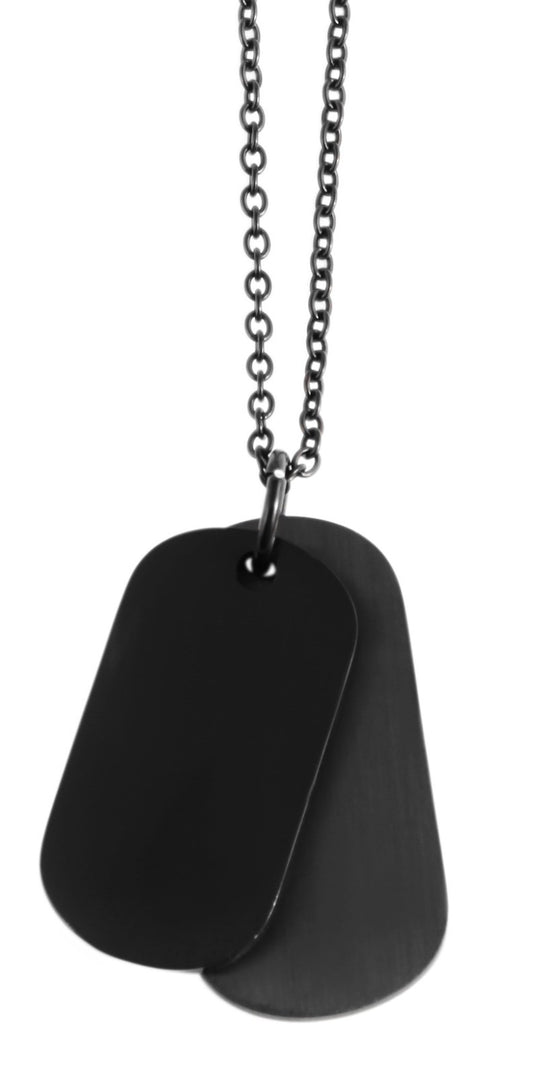 Personalisierte Halskette aus Edelstahl