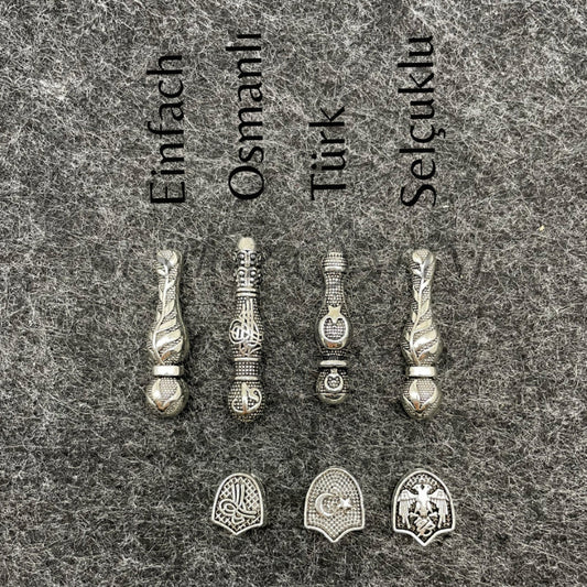 Tesbih / Gebetskette mit Namen Gravur aus Naturstein