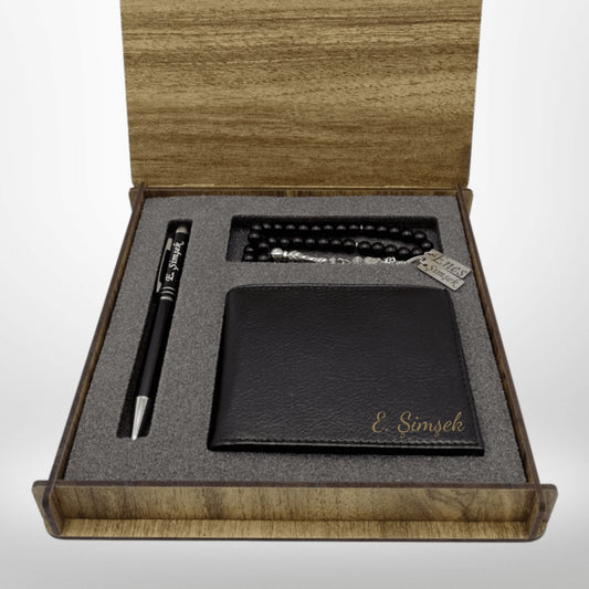 Tesbih Geschenkset Für Männer mit Geldbörse