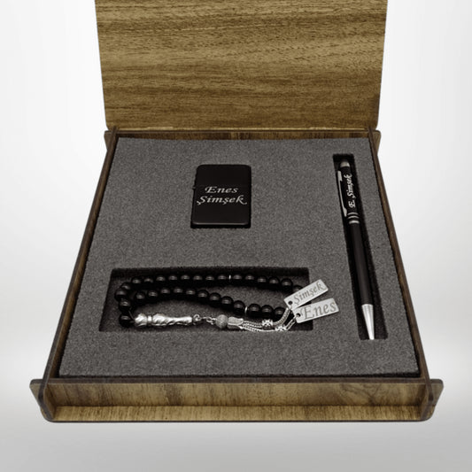 Tesbih Geschenkset Für Männer Mit Kugelschreber