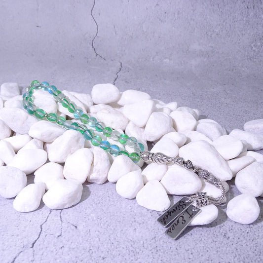 Kutulu doğal taş tesbih