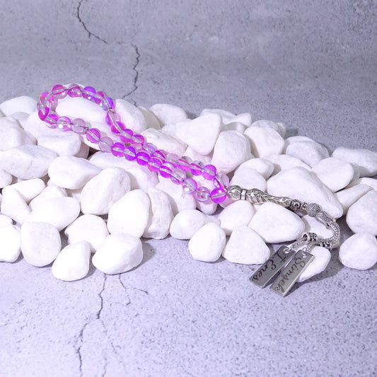 Kutulu doğal taş tesbih