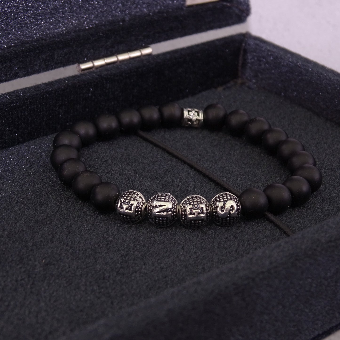 Persönliche Tesbih Geschenkset für Männer mit Gravur