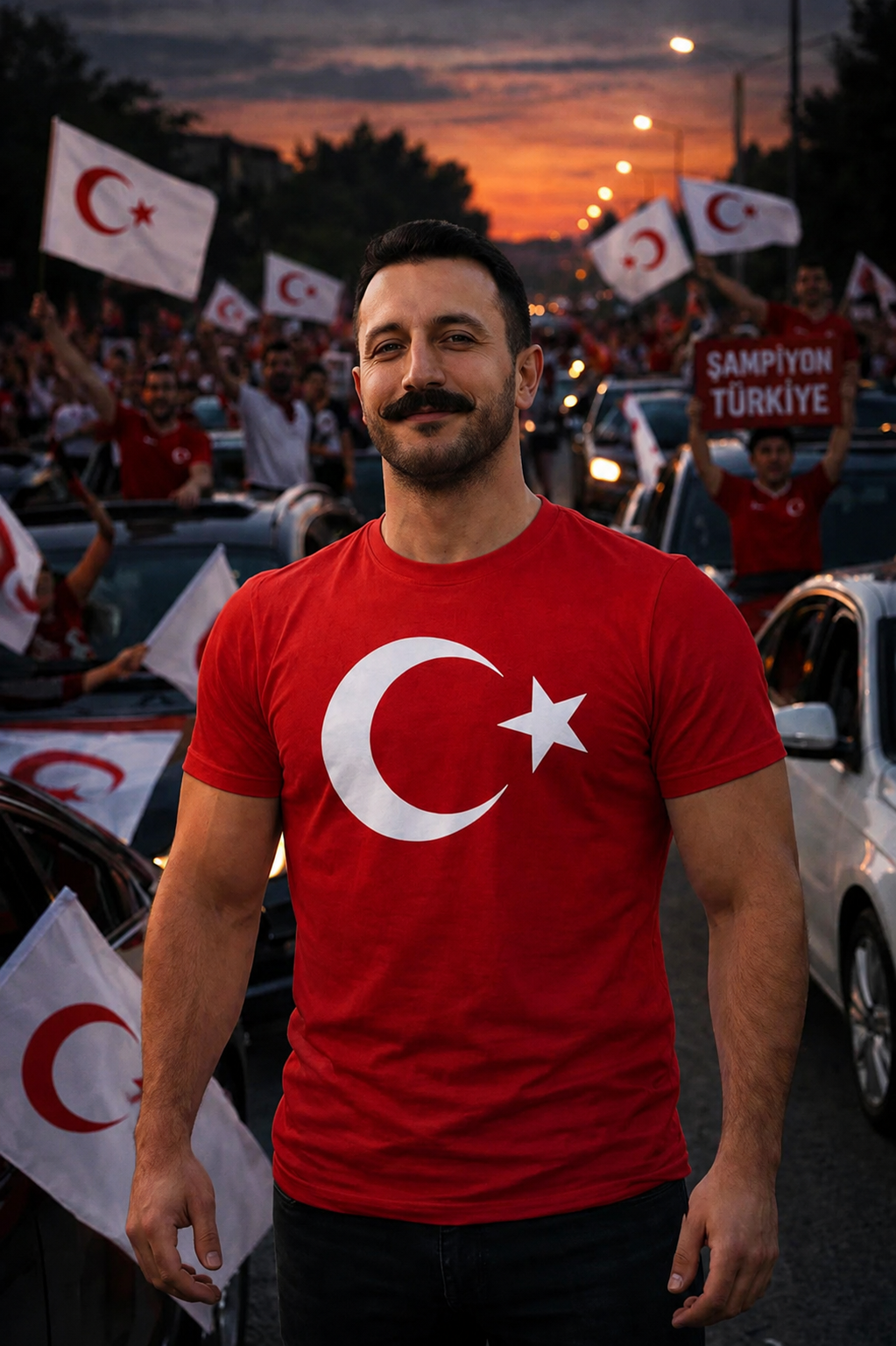Kısa Kollu Tişört - TURK