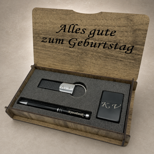 Persönliche Geschenkset für Männer