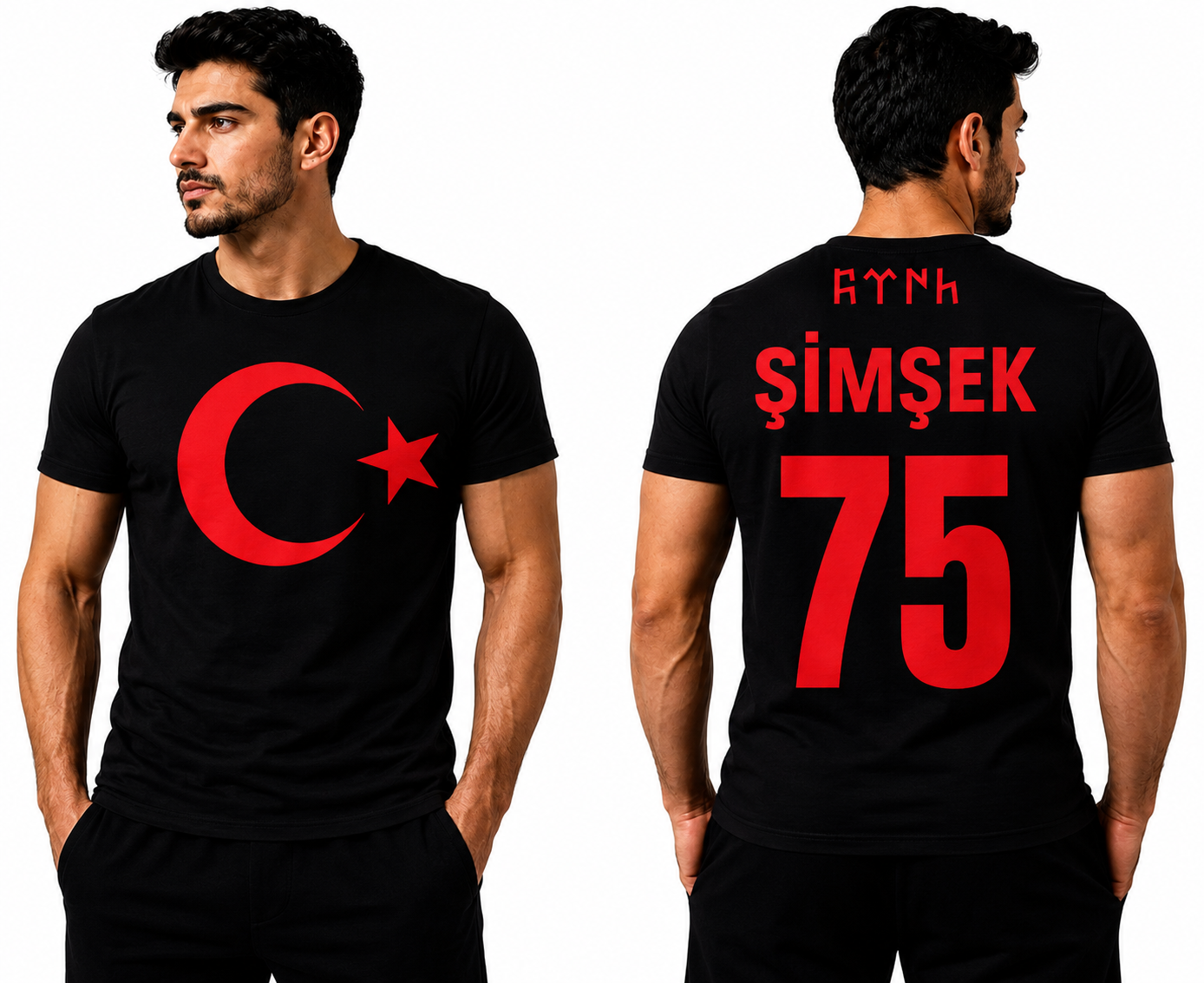 Türkiye Özel T-Shirt Personalisiert