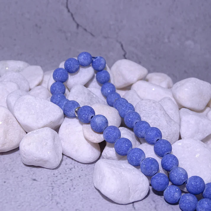 Tesbih / Gebetskette mit Namen Gravur aus Naturstein mit Box