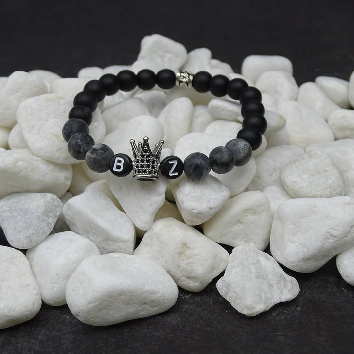 Tesbih / Gebetskette mit Namen Gravur und Armband mir Name aus Naturstein