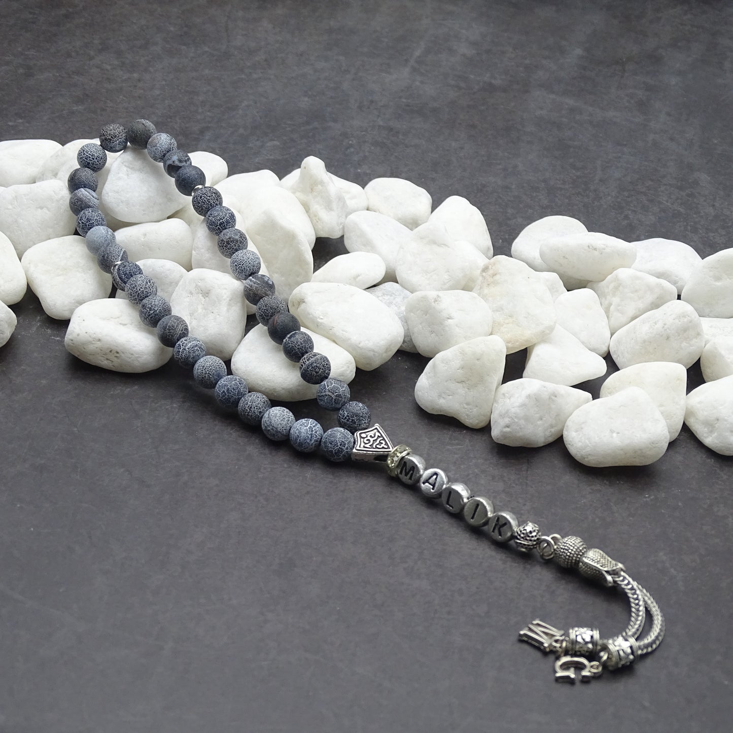 Naturstein Tesbih Mit Wunschname