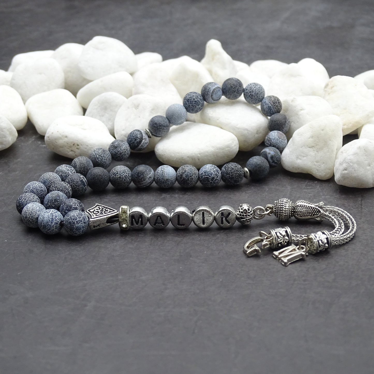 Naturstein Tesbih Mit Wunschname