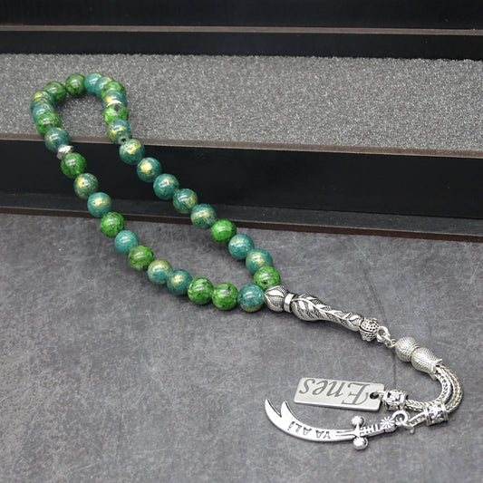 Kutu ile Kişiselleştirilmiş Doğal Taş Tesbih