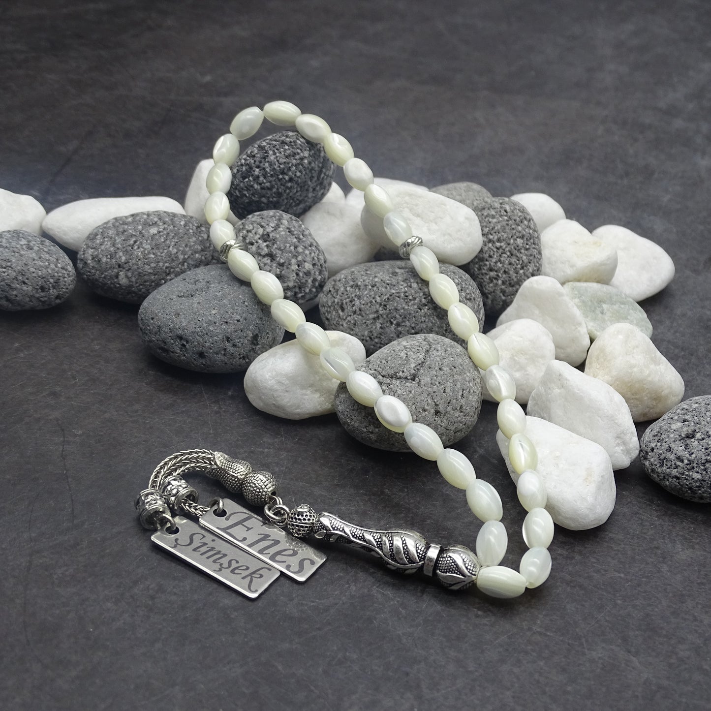 Zultanit Renk Değiştiren Değerli Taş Tesbih Hediye Kutusuyla 