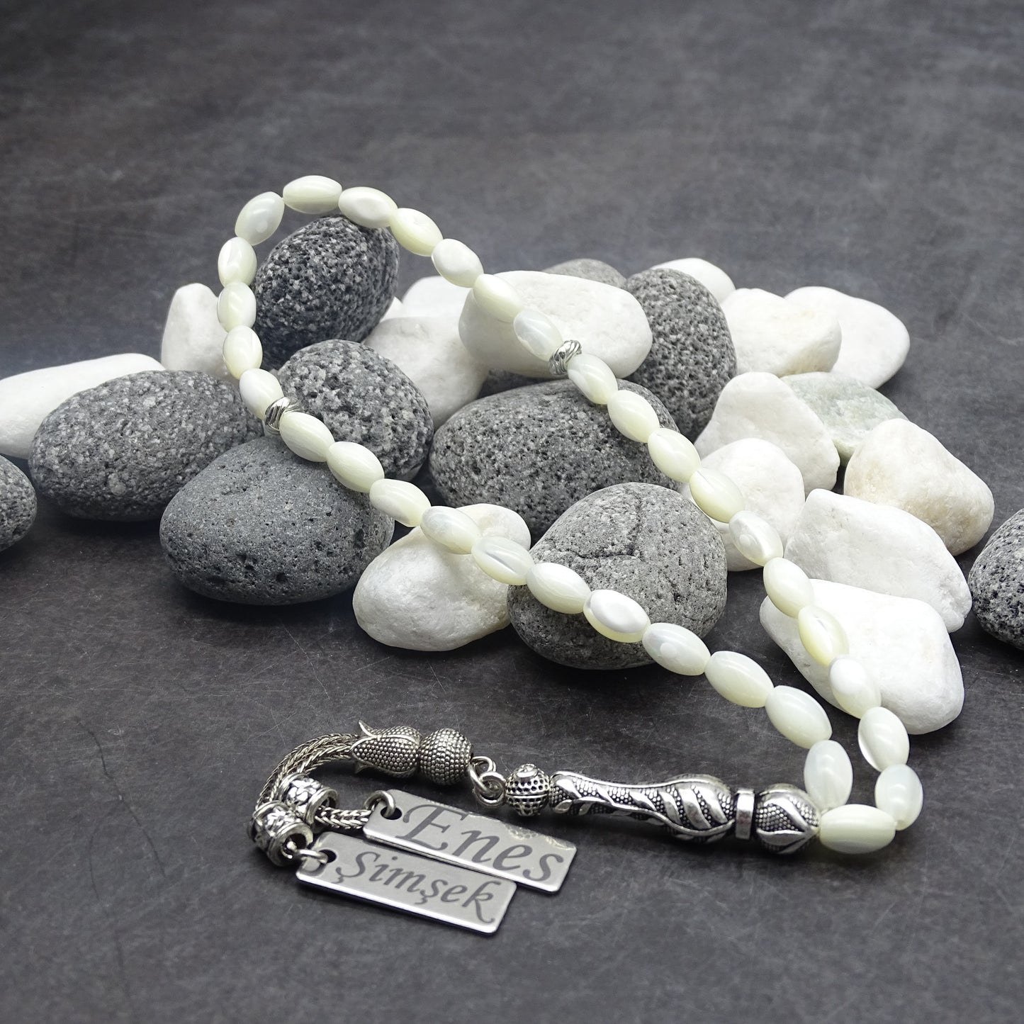 Zultanit Renk Değiştiren Değerli Taş Tesbih Hediye Kutusuyla 