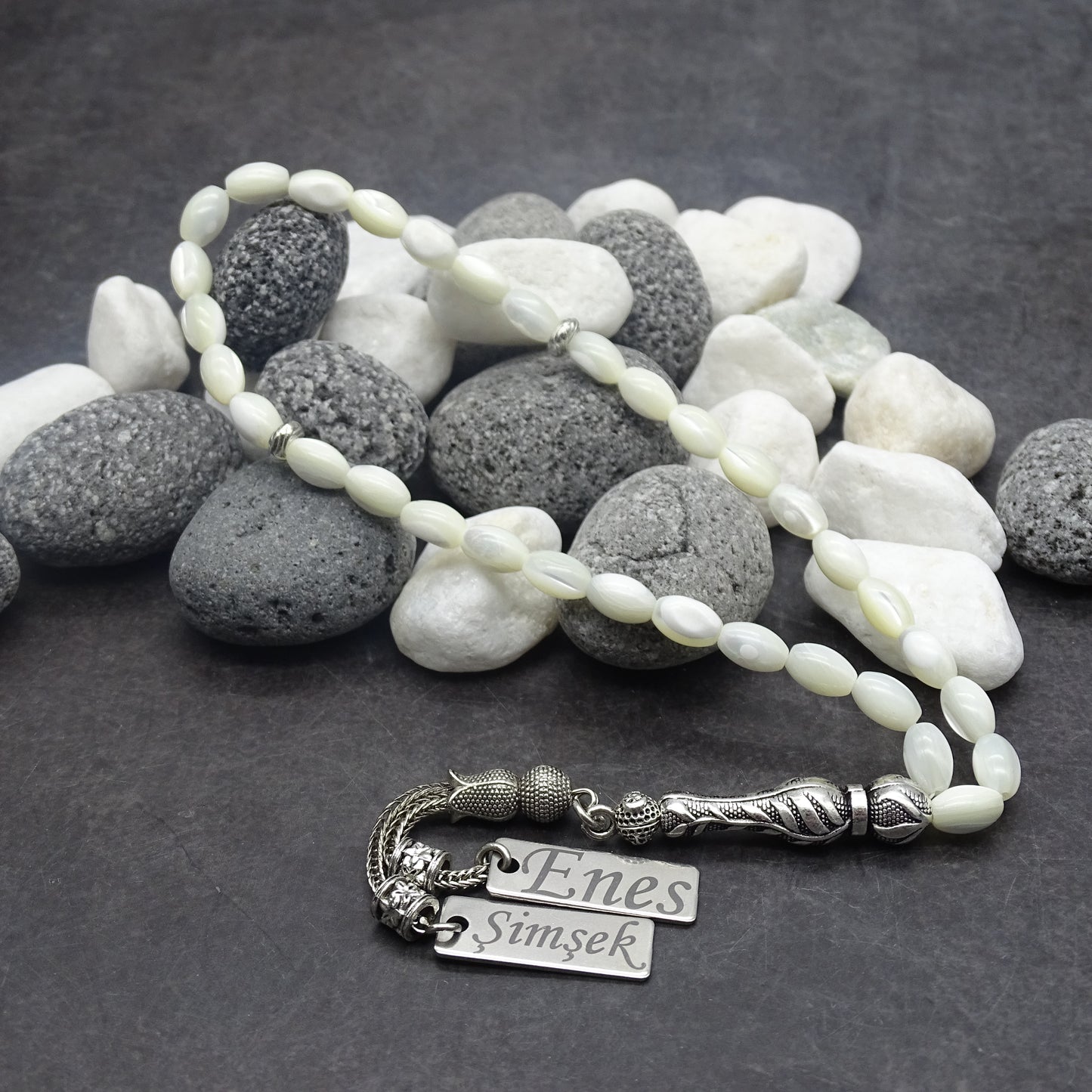 Zultanit Renk Değiştiren Değerli Taş Tesbih Hediye Kutusuyla 