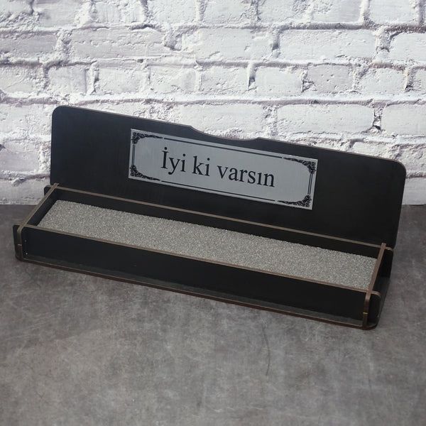 İsim yazılı tesbih/tesbih ve doğal taştan isim yazılı bileklik