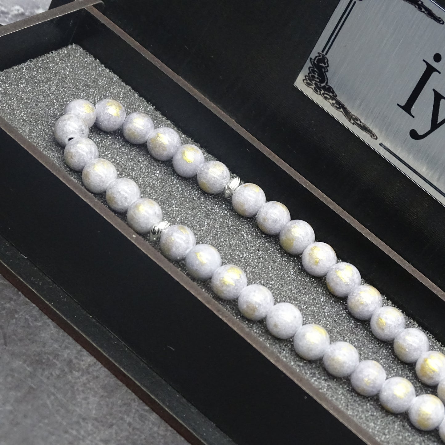 Kutulu Doğal Taş İsim Tesbihi