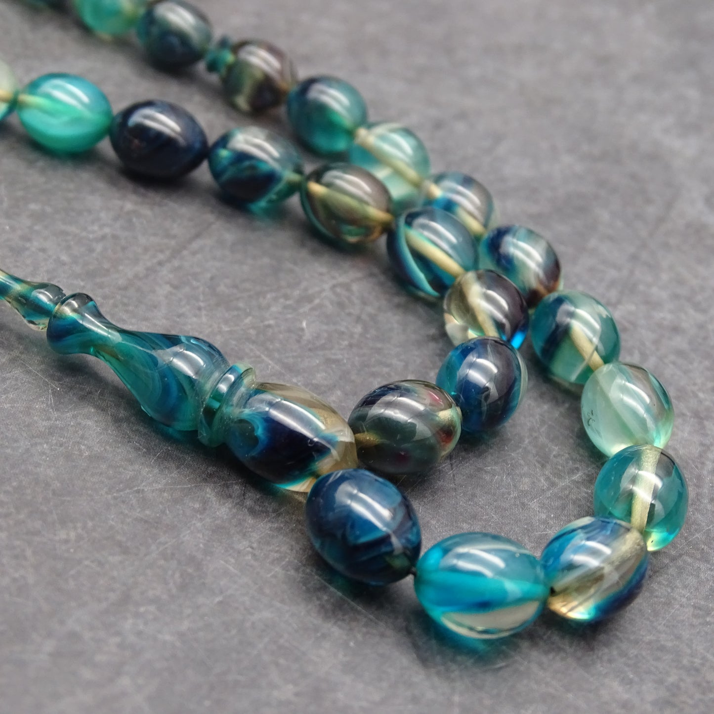 Kehribar Tesbih / Sikma Tesbih Kutulu İsim Yazılı