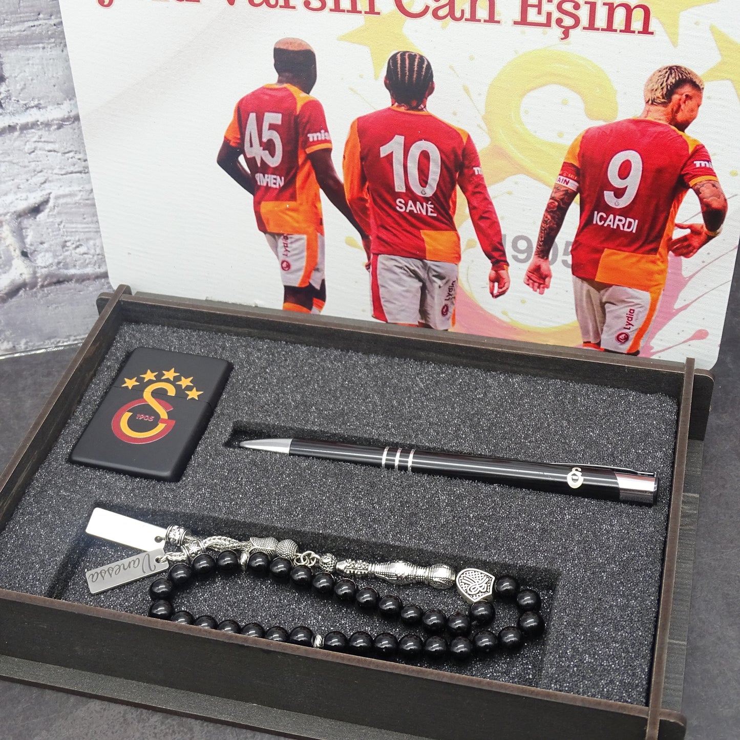 Tesbih Geschenkset für Männer Galatasaray